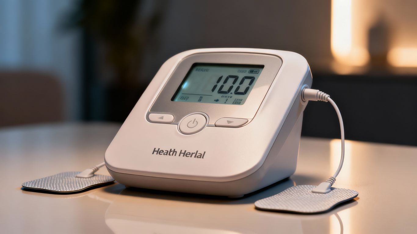 Health Herald Digital Therapy Machine for pain relief.